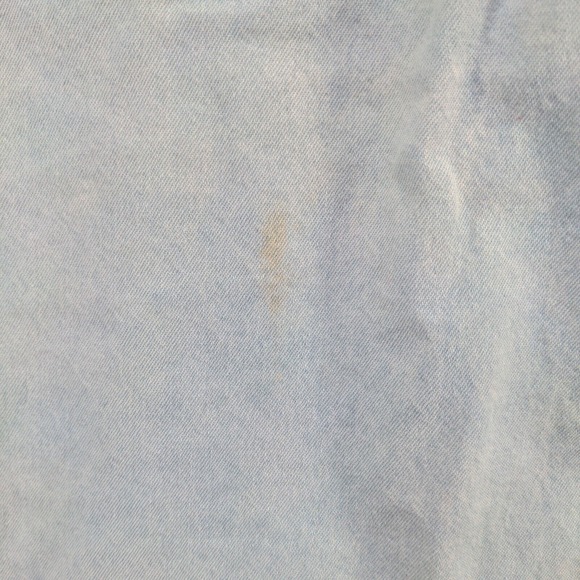 Thompson's Men's Denim Button-Down Shirt Blue XL Long Sleeve Chest Pocket - Picture 10 of 16